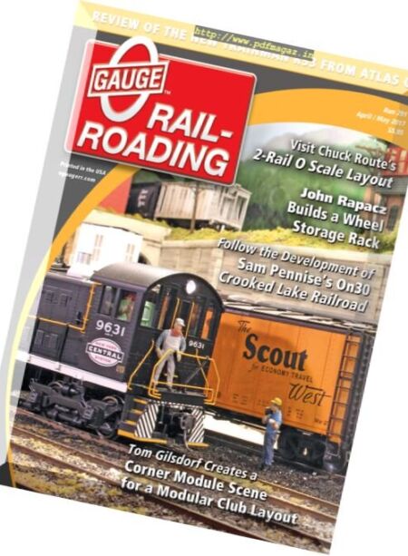 O Gauge Railroading – April-May 2017 Cover