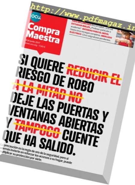 OCU-Compra Maestra – Junio 2017 Cover