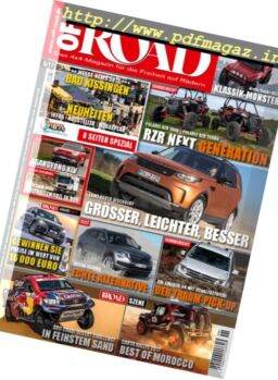 Off Road – Juni 2017