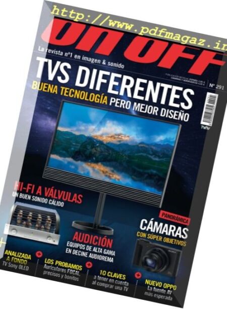 On Off Magazine – Numero 291 2017 Cover