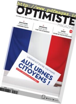 Optimiste Magazine – Janvier-Mars 2017