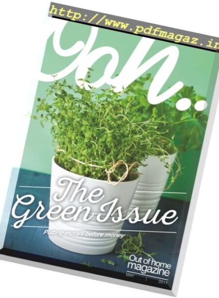 Out Of Home – May 2017 Cover