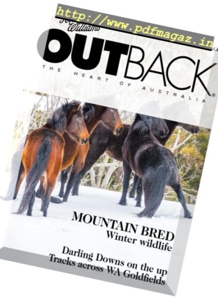 Outback Magazine – June-July 2017 Cover
