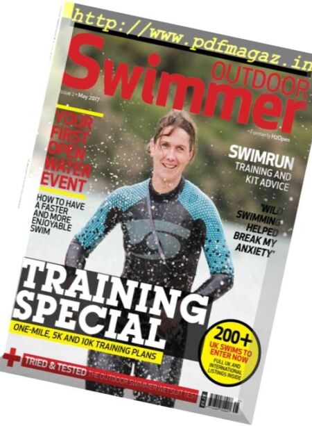 Outdoor Swimmer – May 2017 Cover
