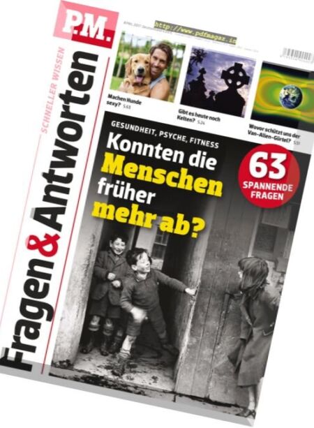 P.M. Fragen & Antworten – April 2017 Cover