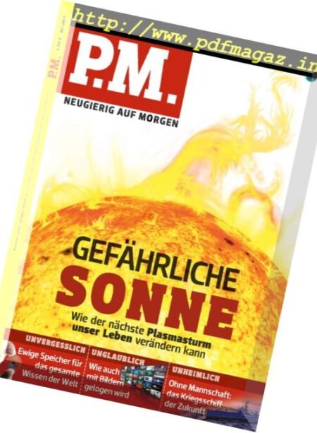 P.M. Magazin – Mai 2017 Cover
