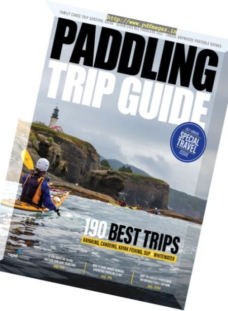 Paddling Magazine – Trip Guide 2017 Cover