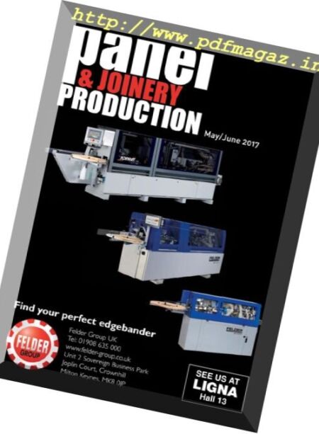 Panel & Joinery Production – May-June 2017 Cover