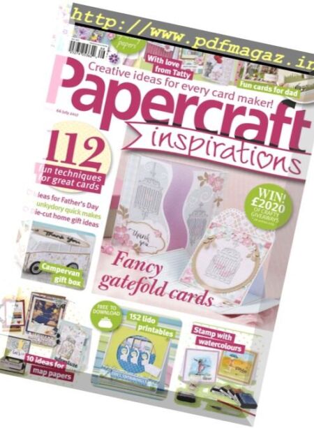Papercraft Inspirations – July 2017 Cover