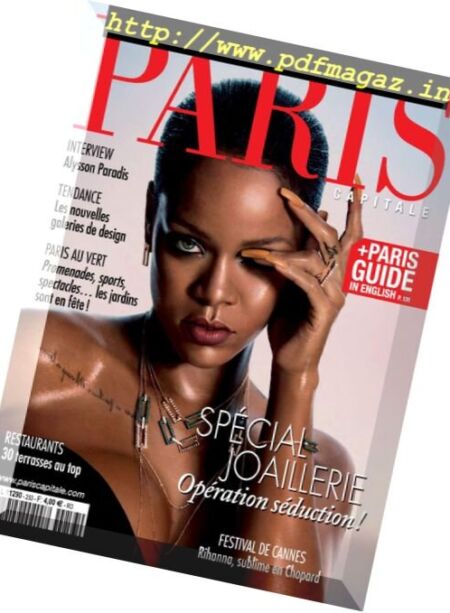Paris Capitale – Mai 2017 Cover