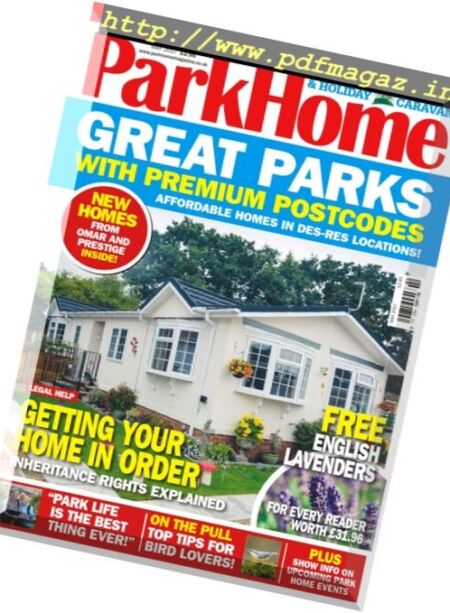 Park Home & Holiday Caravan – May 2017 Cover