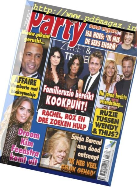 Party Netherlands – 6 Juni 2017 Cover