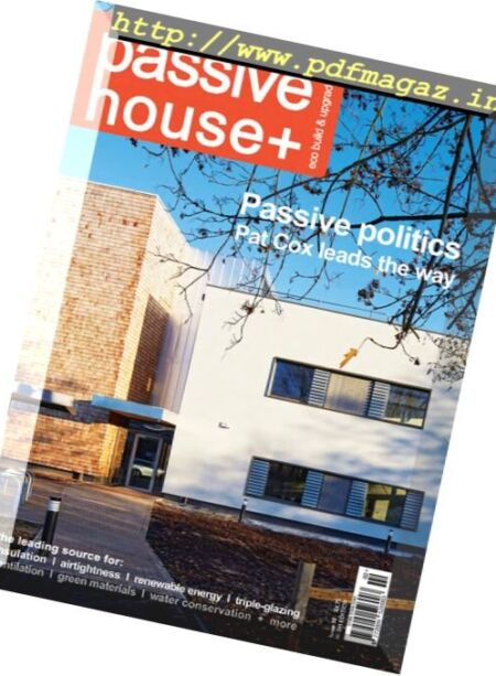 Passive House+ – Issue 10, 2015 Cover