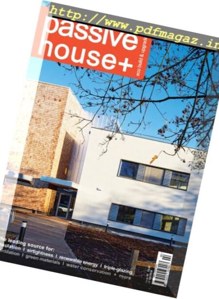 Passive House+ UK – Issue 10 2015 Cover