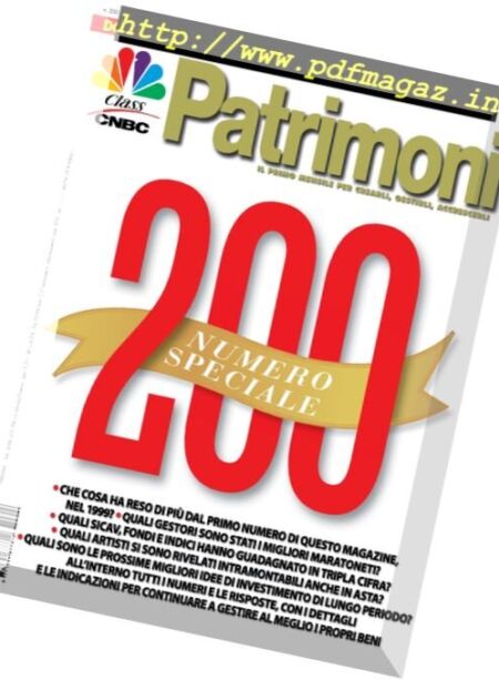 Patrimoni – Aprile 2017 Cover