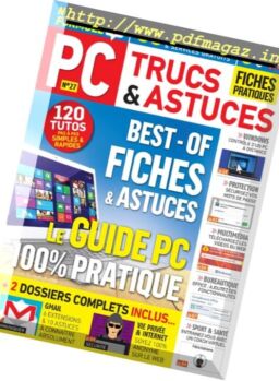 PC Trucs et Astuces – Mai-Juillet 2017