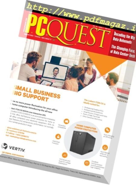 PCQuest – May 2017 Cover