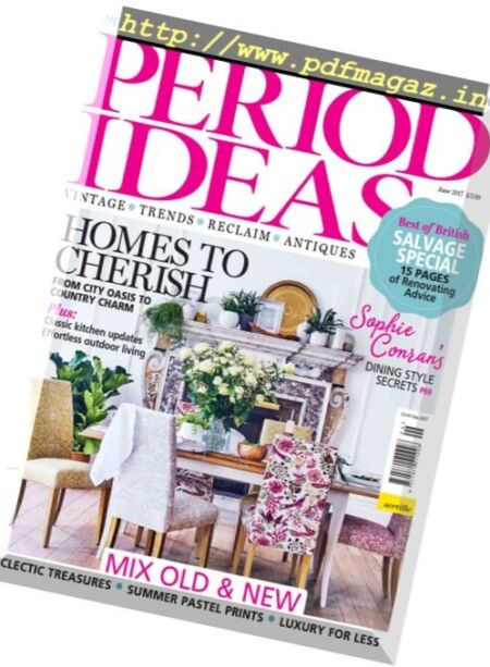 Period Ideas – June 2017 Cover