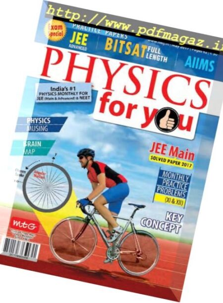Physics For You – May 2017 Cover