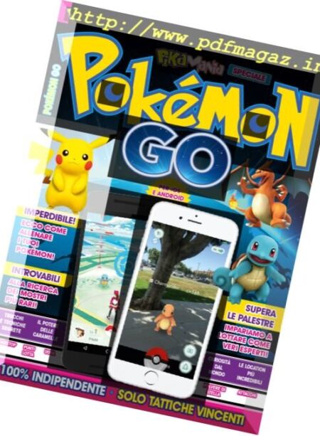 Pika Mania – Pokemon Go 2016 Cover