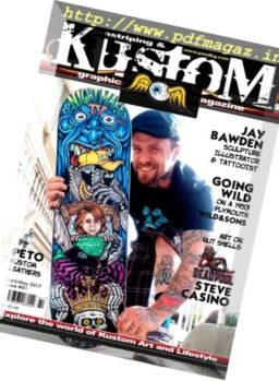 Pinstriping & Kustom Graphics Magazine Spanish – Abril-Mayo 2017