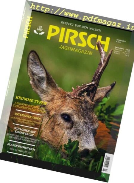 Pirsch – 3 Mai 2017 Cover