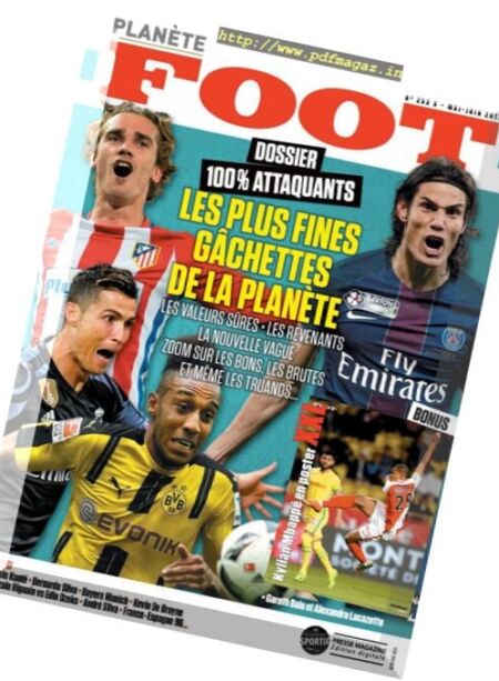 Planete Foot – Mai-Juin 2017 Cover