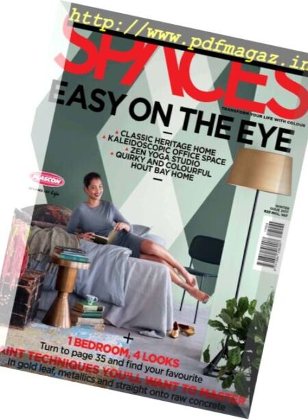 Plascon Spaces – Winter 2017 Cover
