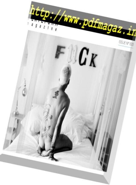 Plateform Magazine – Issue 100, 2017 Cover