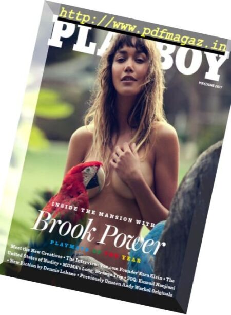 Playboy USA – May-June 2017 Cover