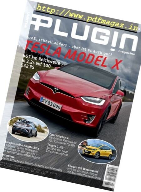 Plugin Magazine – Nr.1 2017 Cover