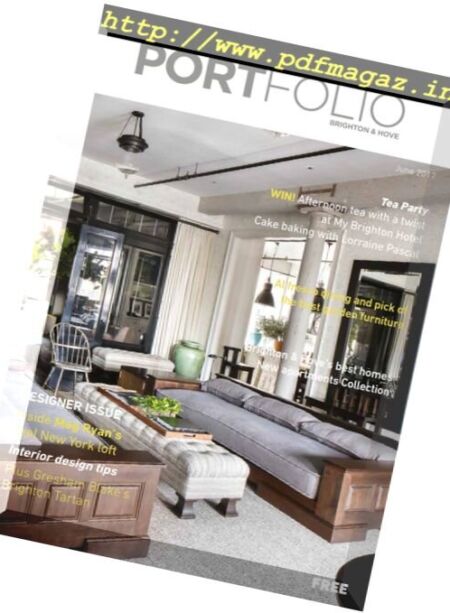 Portfolio Brighton & Hove – June 2017 Cover