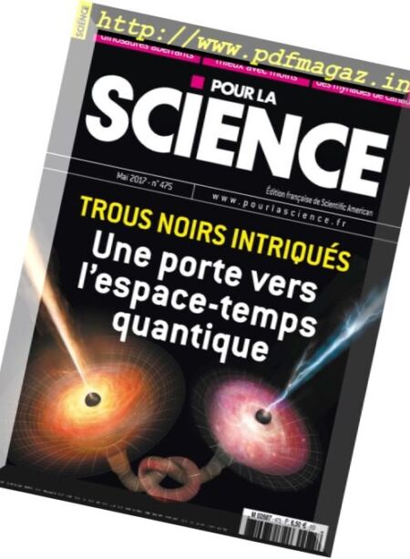 Pour la Science – Mai 2017 Cover