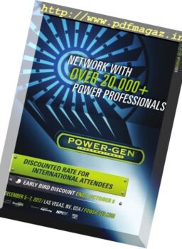 Power Engineering International – April 2017