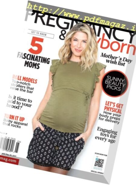 Pregnancy & Newborn – May 2017 Cover