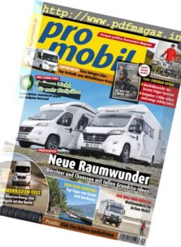 Pro Mobil Reisemobil Germany – Mai 2017