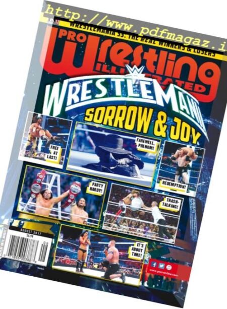 Pro Wrestling Illustrated – August 2017 Cover