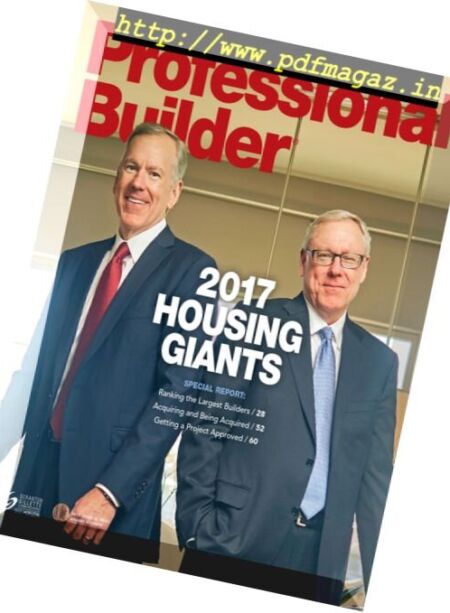 Professional Builder – May 2017 Cover
