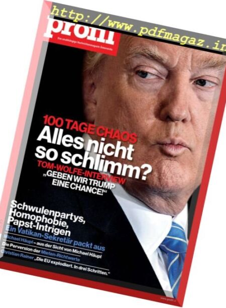 Profil -24 April 2017 Cover