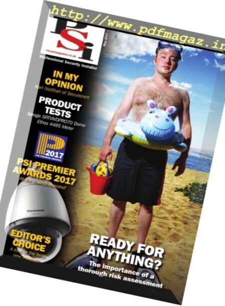PSI. Professional Security Installer – May 2017 Cover