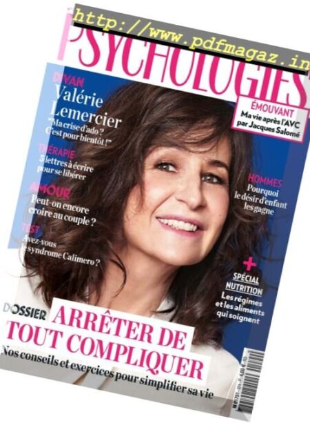 Psychologies France – Juin 2017 Cover