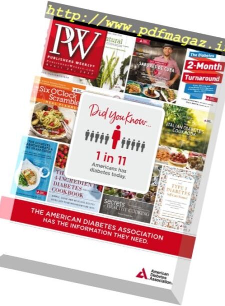 Publishers Weekly – 24 April 2017 Cover