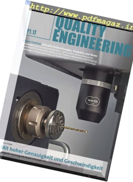 Quality Engineering Plus – Nr.1, 2017 Cover