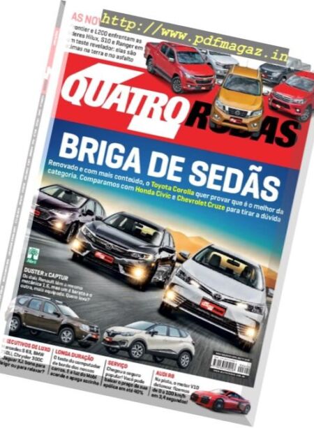 Quatro Rodas – Abril 2017 Cover