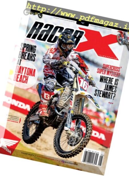 Racer X Illustrated – June 2017 Cover