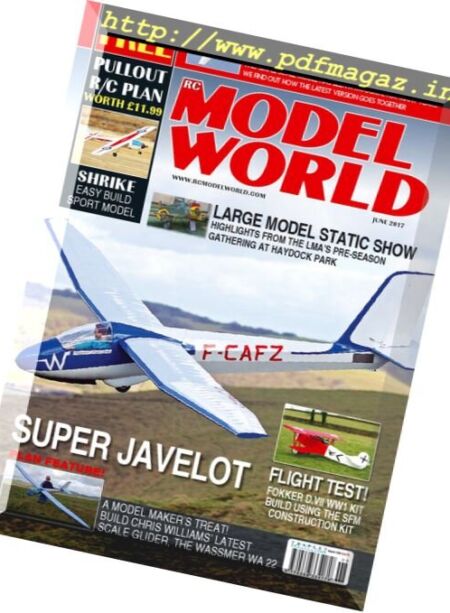 Radio Control Model World – June 2017 Cover