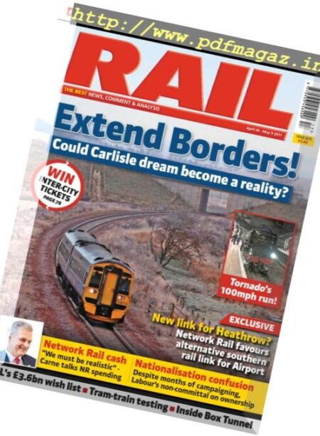 Rail – 26 April – 9 May 2017 Cover
