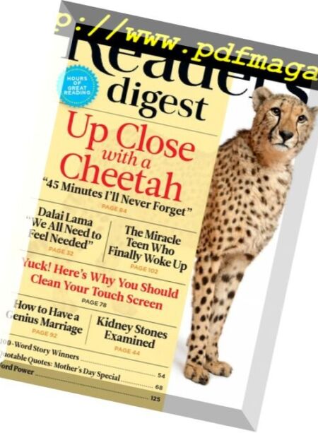 Reader’s Digest International – May 2017 Cover