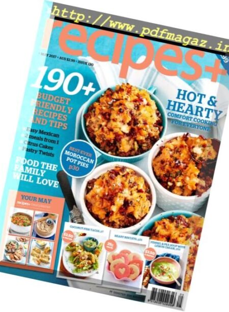 recipes+ Australia – May 2017 Cover