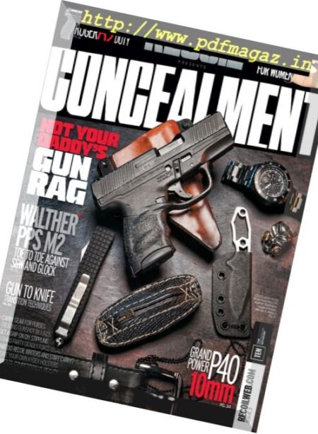 Recoil – Presents Concealment – Issue 3 2016 Cover